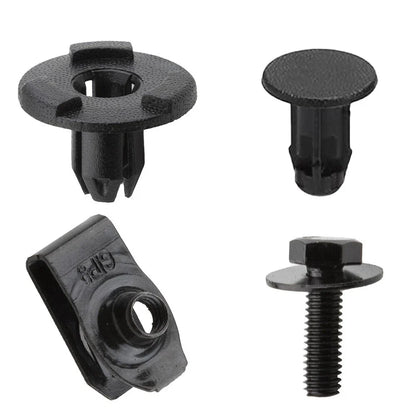 30 Engine Undertray Cover Clips for Nissan Qashqai (2007–2024)