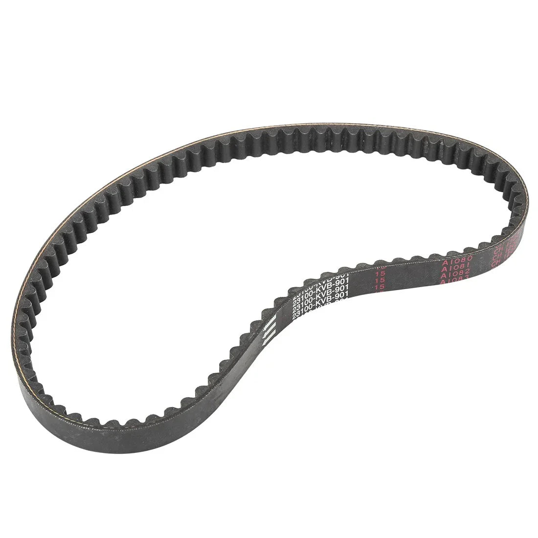 Black Rubber Motorcycle Transmission Driving Belt for Honda CH125 (1990-1995)