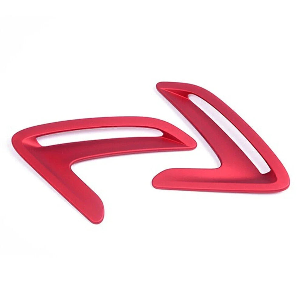 Side Body Marker Fender Air Wing Vent Trim for BMW 3 Series GT (2013-2017)