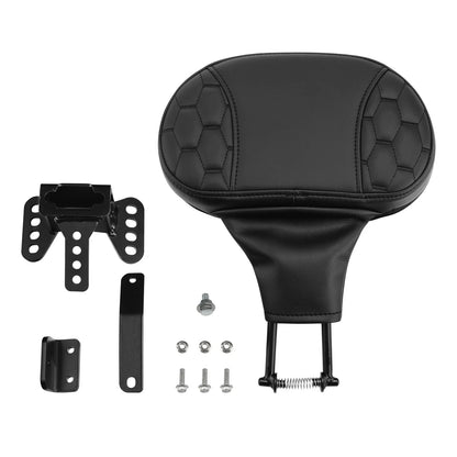 Driver Rider Backrest Pad for Harley Touring Road King Street Glide FLHT