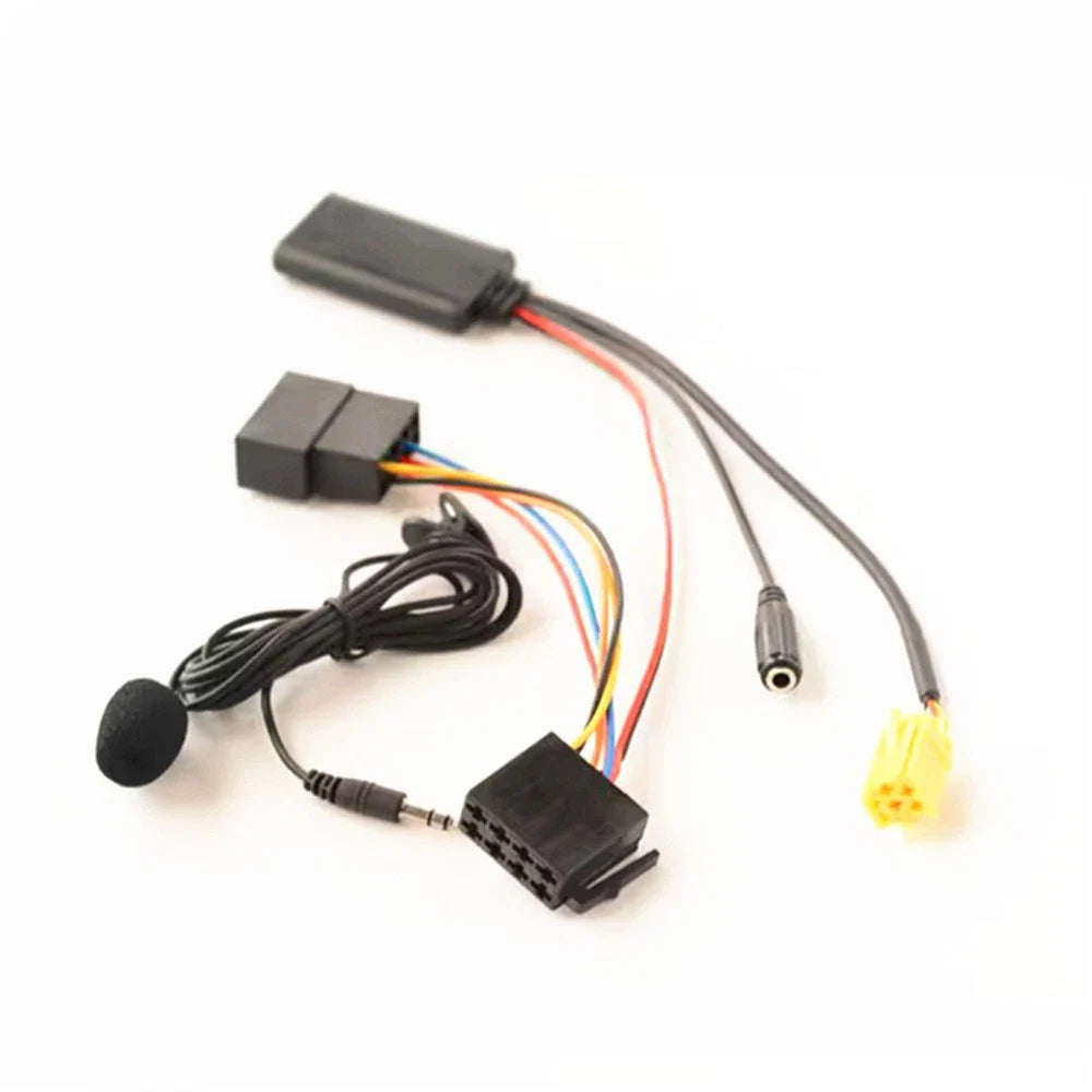 Bluetooth 5.0 AUX Cable Microphone Adapter for Fiat