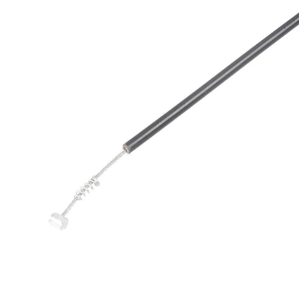 Black Steel Throttle Cables for Harley Sportster XL1200 XL883 (2004-2023)