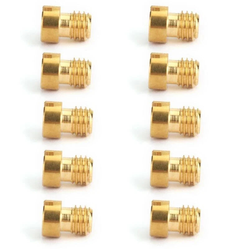 10 x Round Head Main Jet 5mm 82-105 for GY6 Motorcycles Carburetor