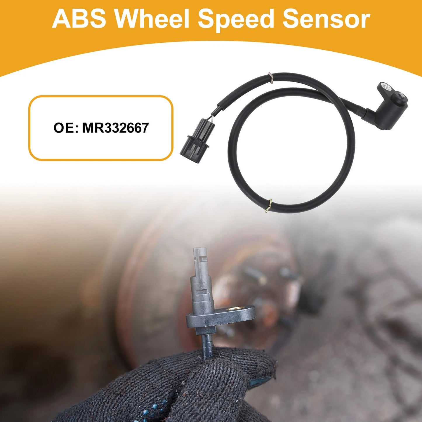 ABS Wheel Speed Sensor MR332667 for Mitsubishi Pajero Sport (2008–2015)