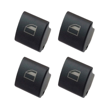 4 x Car Window Switch Button Caps for BMW E46 323i 325i 330i M3 328i (1998-2006)