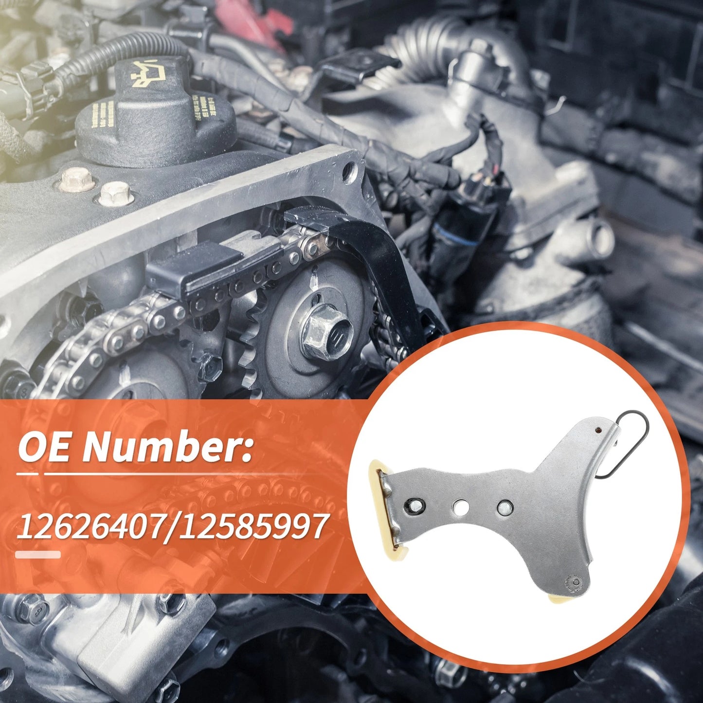 Engine Timing Chain Tensioner No.12626407/12585997 for Chevrolet Tahoe (2007–2014)