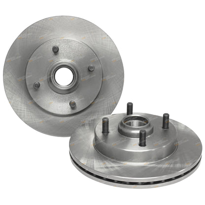2 Front Disc Brake Rotors for Nissan R31 Skyline (1986–1990)