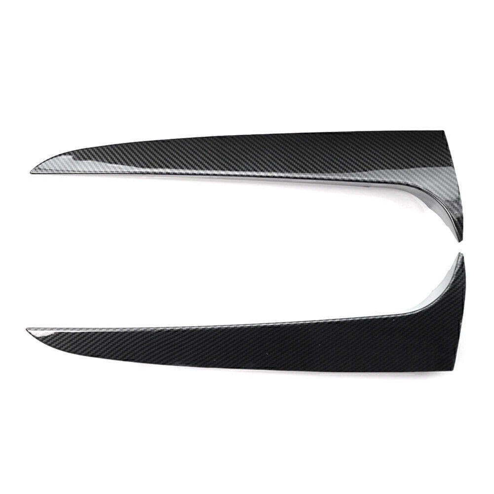 Carbon Fiber Rear Window Spoiler Side Wing Trim Cover for BMW X3 F25 (2011–2017)