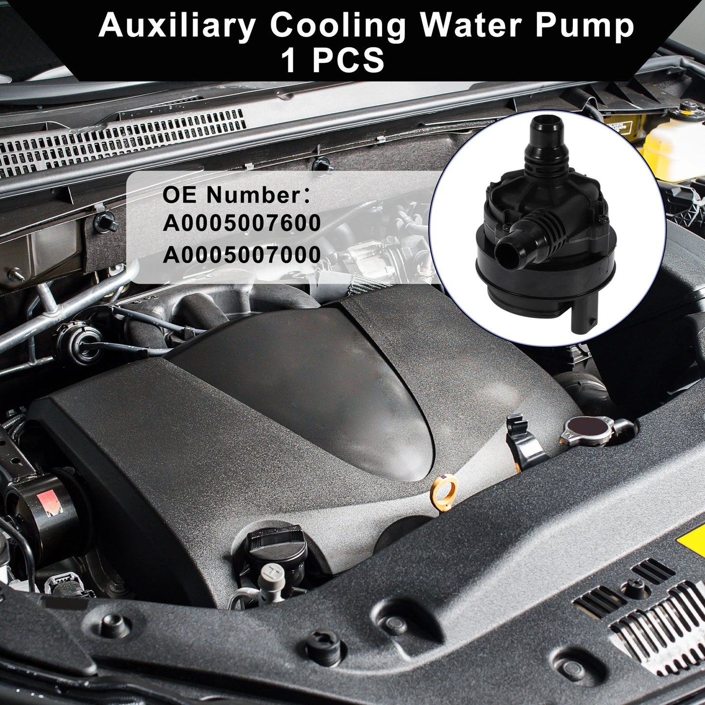 Auxiliary Cooling Water Pump for Mercedes-Benz C-Class (2019–2024) No.A0005007600
