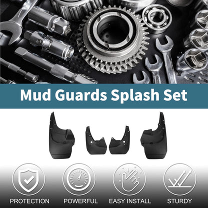 Set of 2 Mud Flaps Splash Guards for Toyota 4Runner (2010–2022)