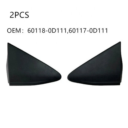 Left Right Fender Mirror Triangle Trim Corner Cover 2 x for Toyota Yaris