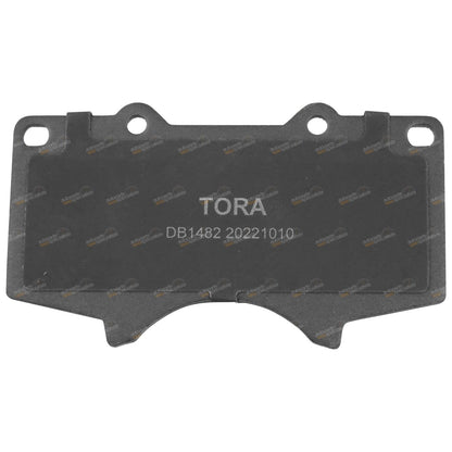 Set of 4 Front Disc Brake Pads for Toyota Hilux (2015–2020) 4WD