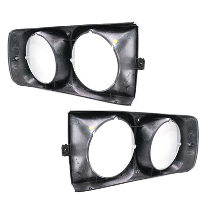 Chrome Head Light Lamp Door Set for Isuzu Faster Bedford KB