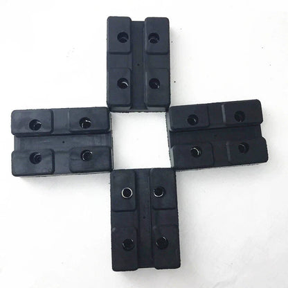 4 x Heavy Duty Rubber Arm Pads for Car Truck Hoists Lift Universal (AU)