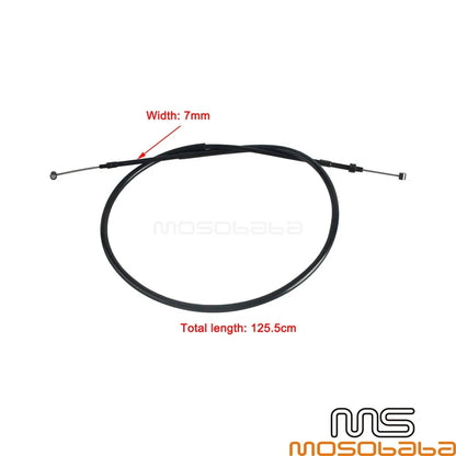 125.5CM Black Stainless Clutch Cable for BMW G310R G310GS (2016-2020)
