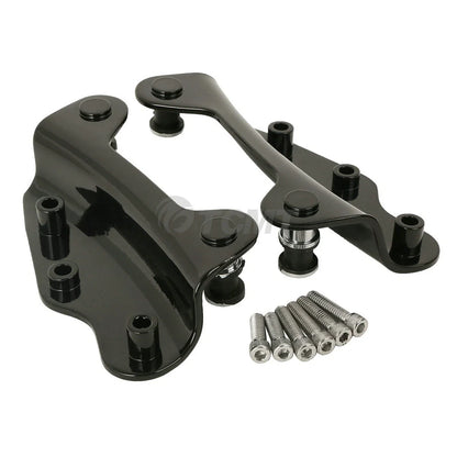4 Point Docking Hardware Kit & Covers for Harley Touring Electra Glide (09-13)