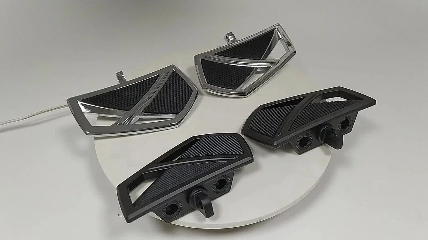 Chrome Foot Peg Set  Footpegs for Harley Softail Standard (2018-2023)