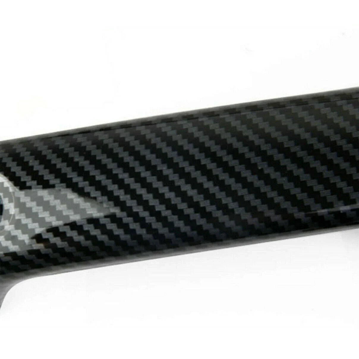 4Pcs / Carbon Fiber Side Door Handle Cover Trim Set for Ford F150 F-150 (2021–2022)