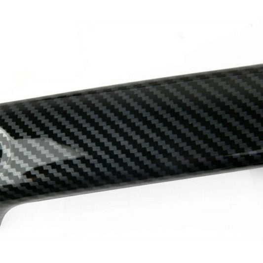 4Pcs / Carbon Fiber Side Door Handle Cover Trim Set for Ford F150 F-150 (2021–2022)
