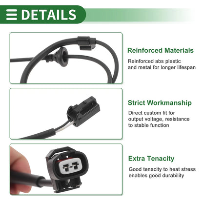 ABS Wheel Speed Sensor No. 895160E010 for Lexus RX350 (2004–2006) Rear Right
