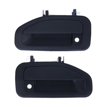 Set of 2 Black Door Handles for Mitsubishi Fuso (2005–2020) Front Left + Right