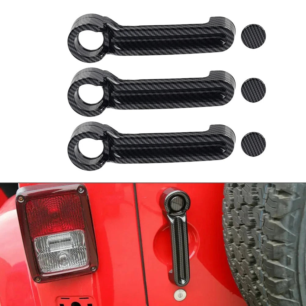 Rear Window Liftgate Glass Hinge Cover for Jeep Wrangler JL (2018–2023)