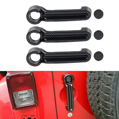 Rear Window Liftgate Glass Hinge Cover for Jeep Wrangler JL (2018–2023)