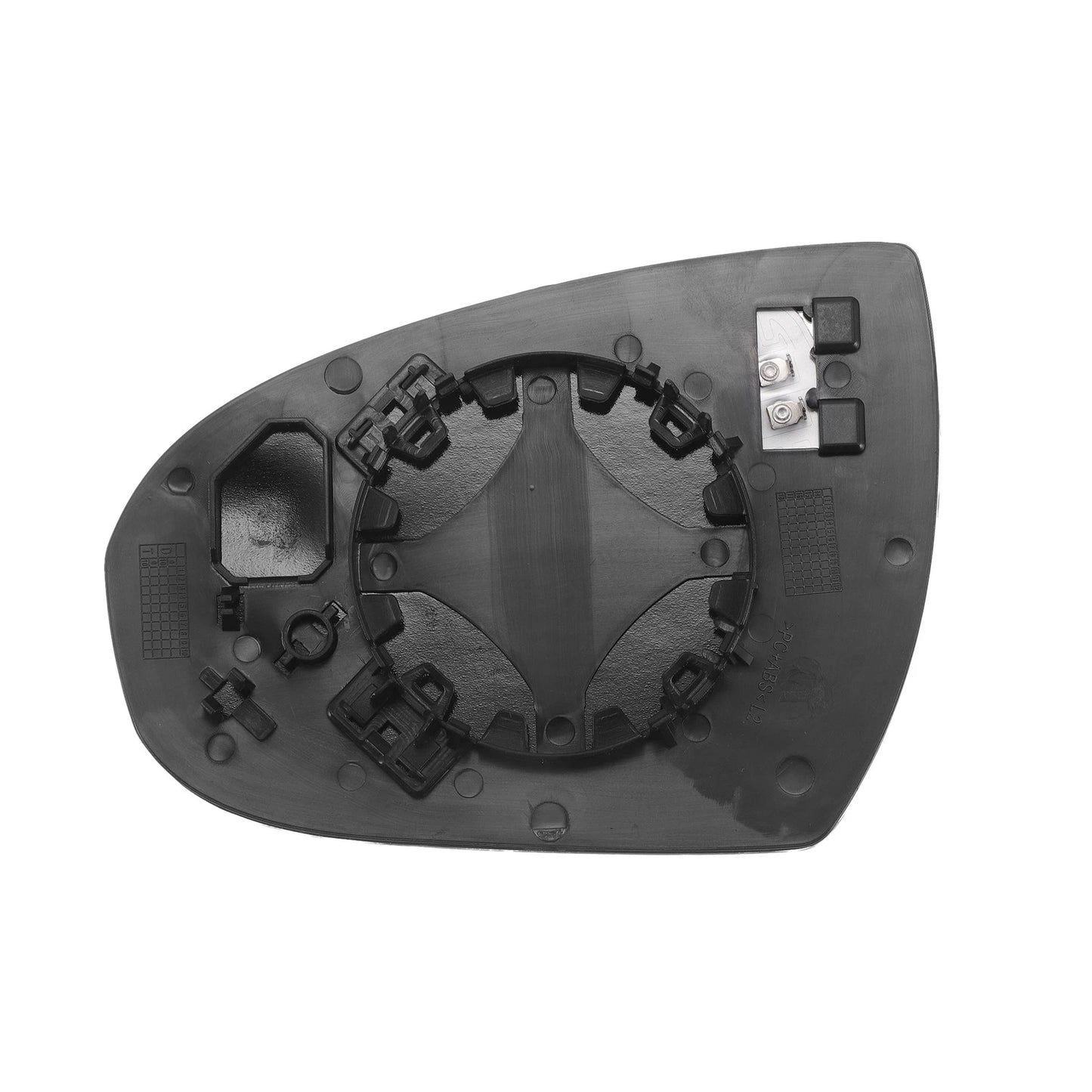 Right Side Heated White Mirror Glass for Hyundai Tucson (2016–2019)