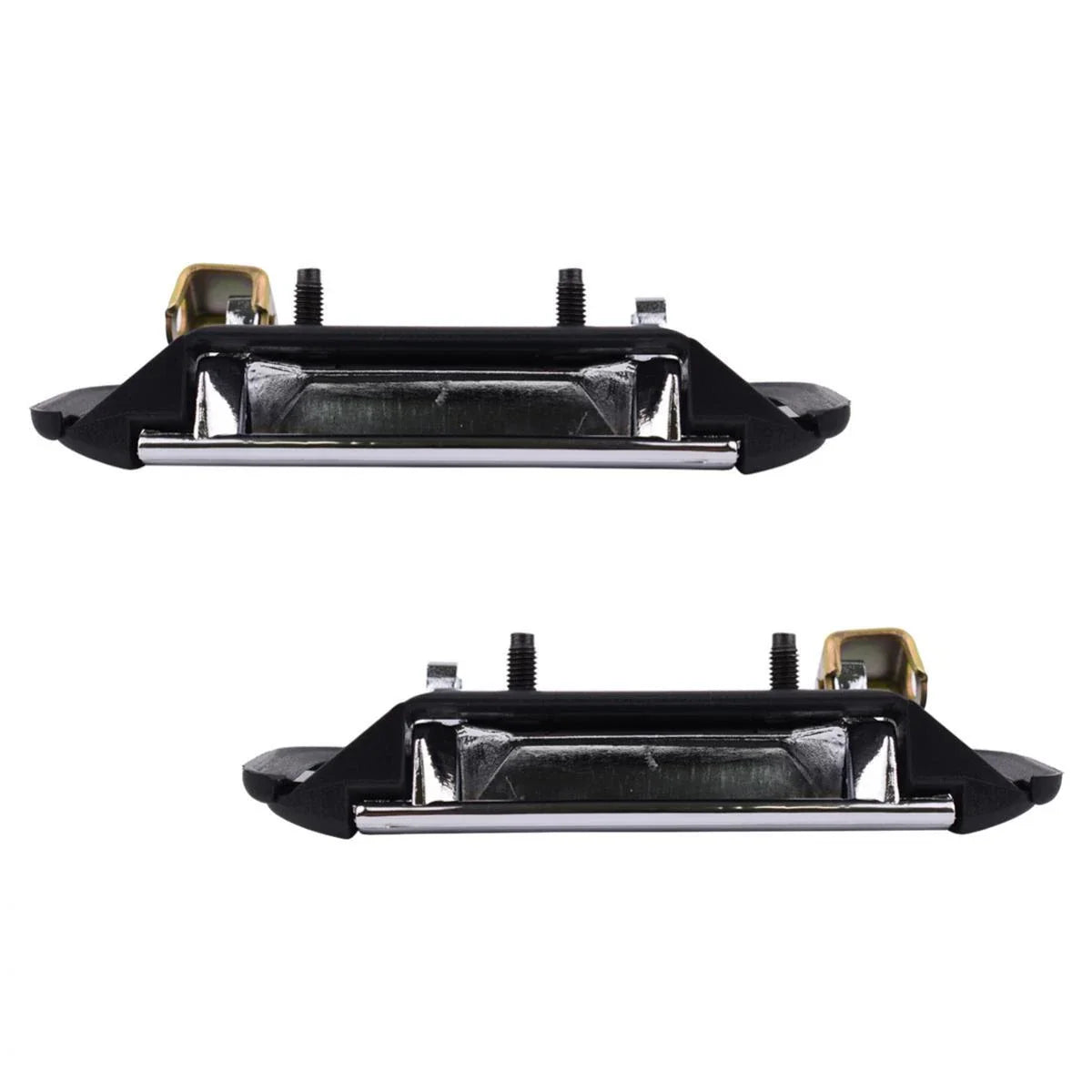 L+R Outer Door Handles Chrome Fits Mitsubishi Triton L200 UTE Truck 1996-05 DE