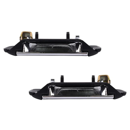 L+R Outer Door Handles Chrome Fits Mitsubishi Triton L200 UTE Truck 1996-05 DE