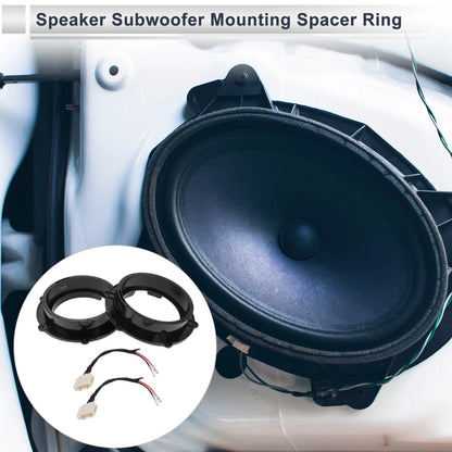Set of 2 Speaker Spacer Rings for Volkswagen 6.5" Tweeter