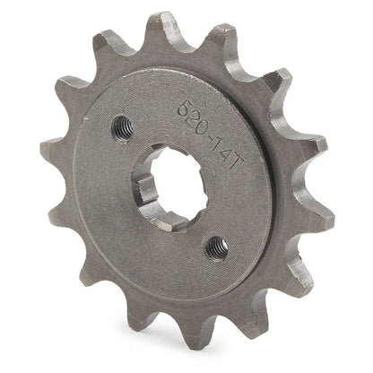 14T Chain Front Sprocket Cog for 125cc-250cc Dirt Pit Bike ATV Go Kart