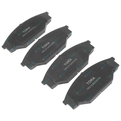 Front Disc Brake Pad Set for Toyota Hiace Van YH50 YH51 YH53 YH63 YH73 (1982-1987)