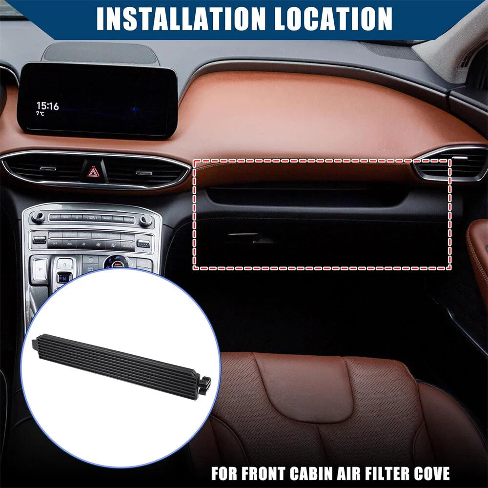 Cabin Air Filter Access Cover for Hyundai Santa Fe, Sonata (2013-2019)