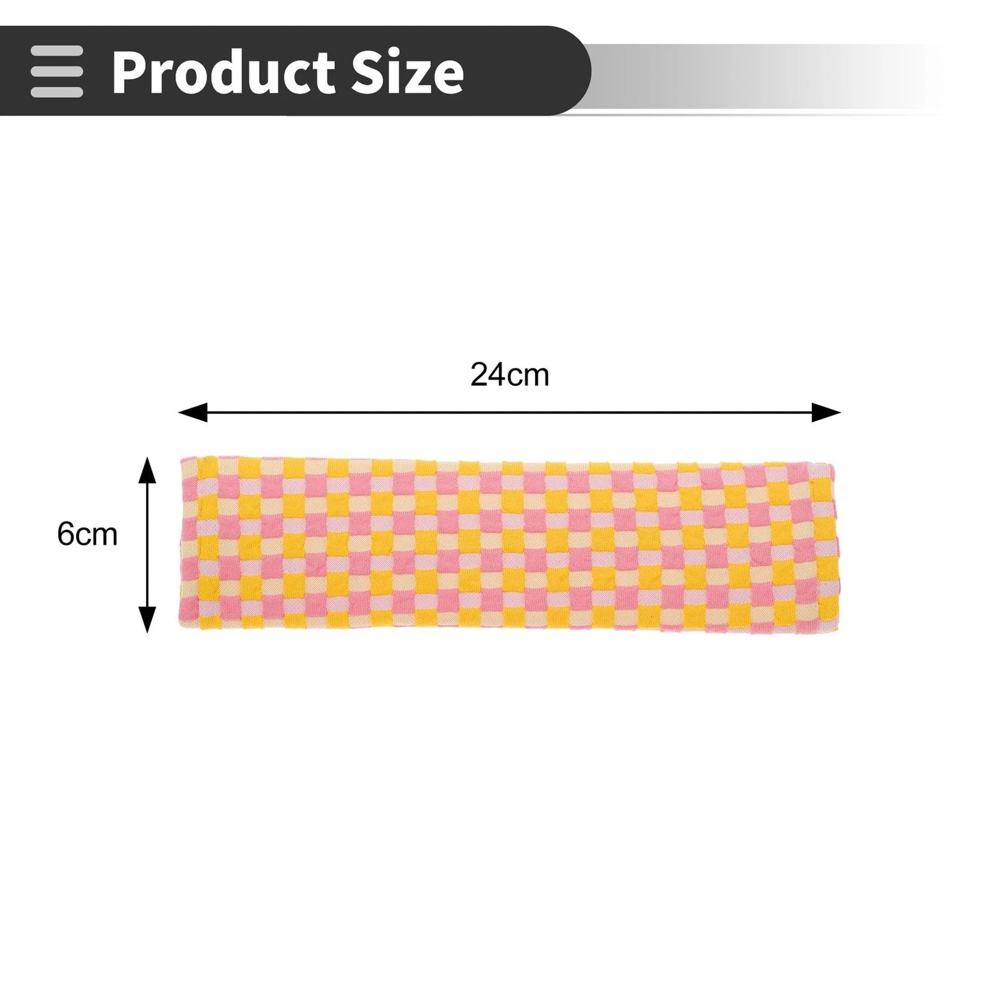 Set of 2 Yellow Pink Seat Belt Cover Pads for Universal Fit (24cm)