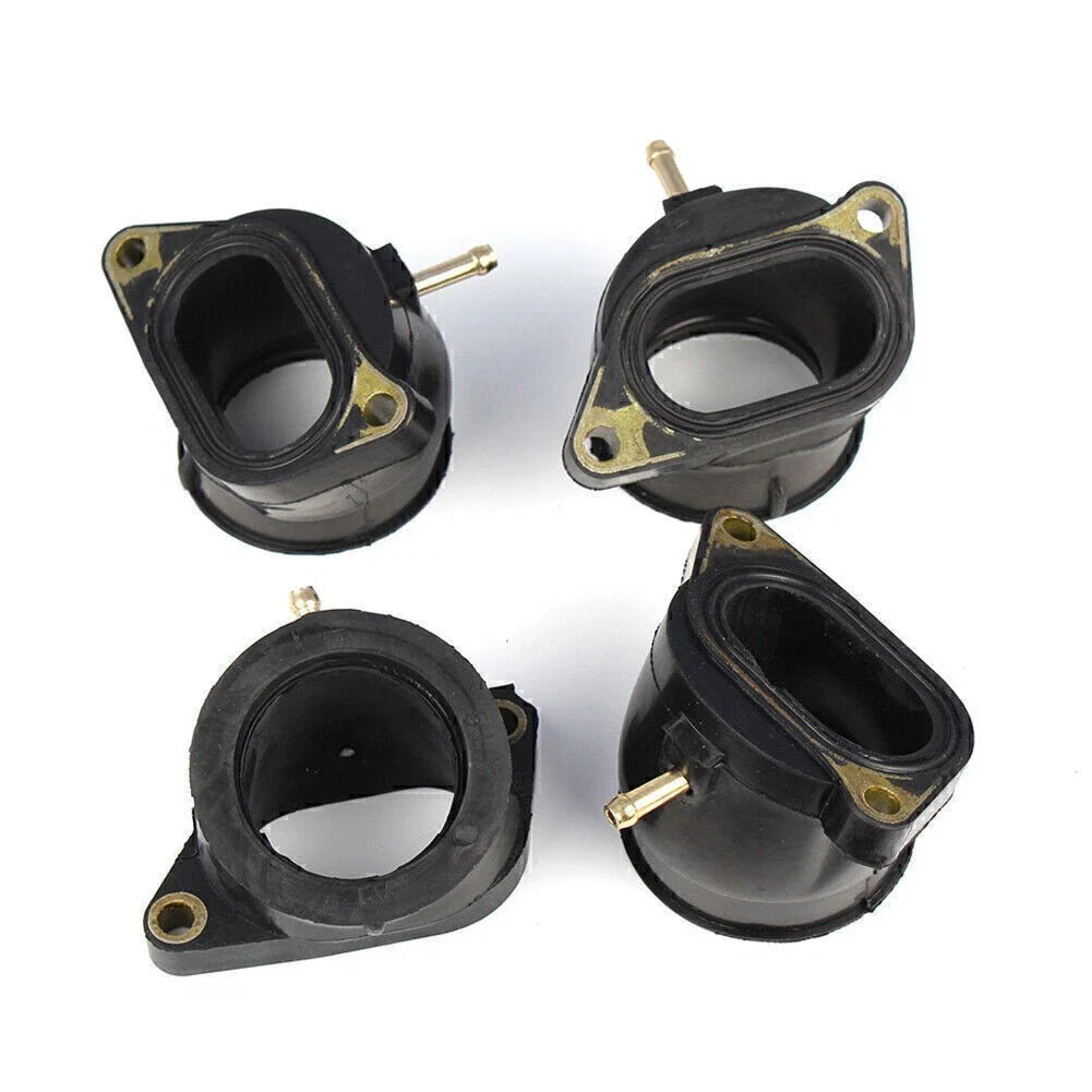 4 x Carburetor Intake Manifold Boots for Yamaha FZS1000 FZ-1 FAZER (2001-2005)