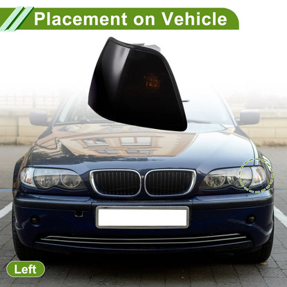 1 Pc Left Corner Signal Light Cover for BMW 3 Series (1992–1998) No. 63138353279