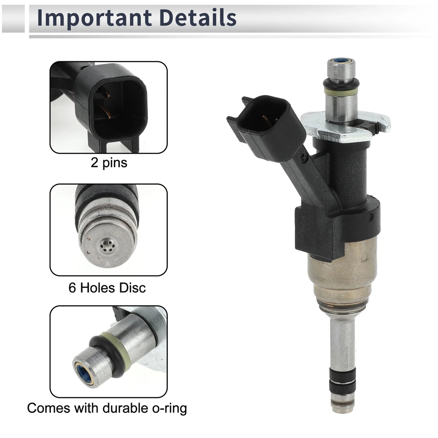 Fuel Injector No. 12650284 for Chevrolet Camaro 6.2L (2017–2018)