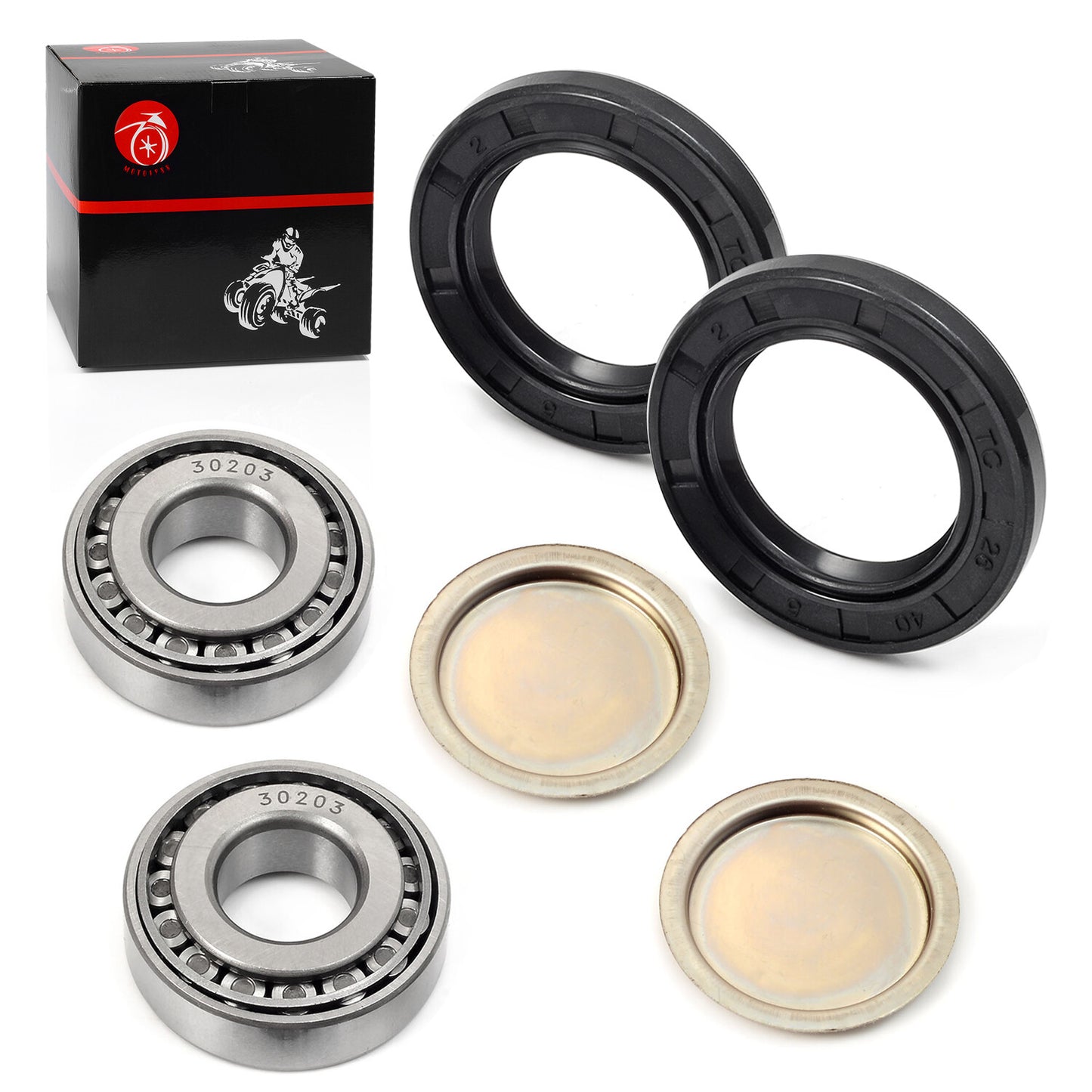Swingarm Bearing Seal Set for Honda Foreman Rubicon 400 450 500 Recon 250 (2000–2023)
