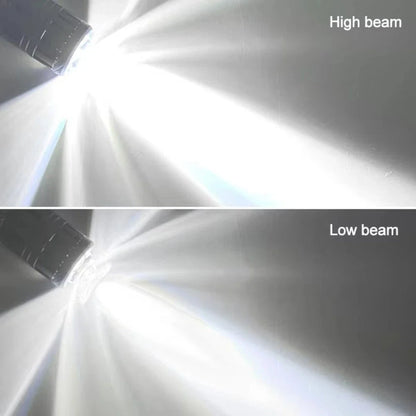 LED Headlight Lens Bulb H4 H6 BA20D for Motorcycle