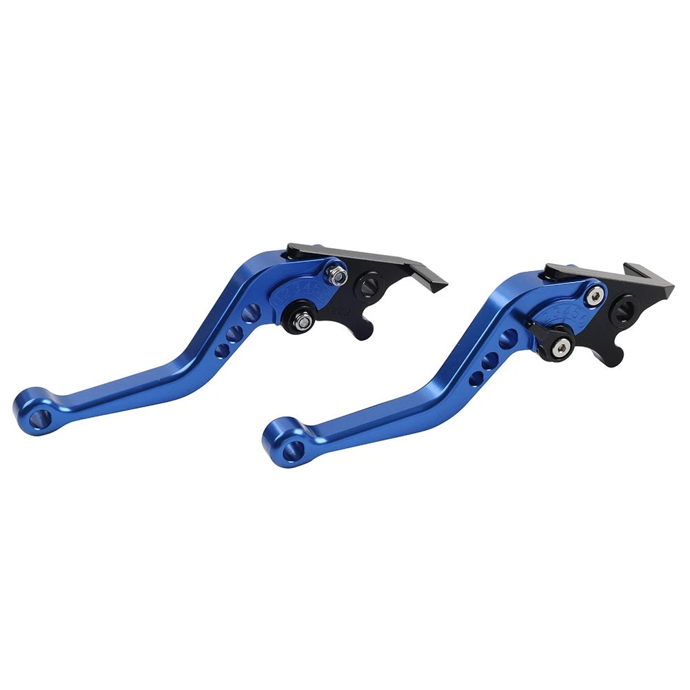 CNC Long Brake Clutch Levers for Yamaha YZF R3 R25 MT-03 (2015–2023) Blue