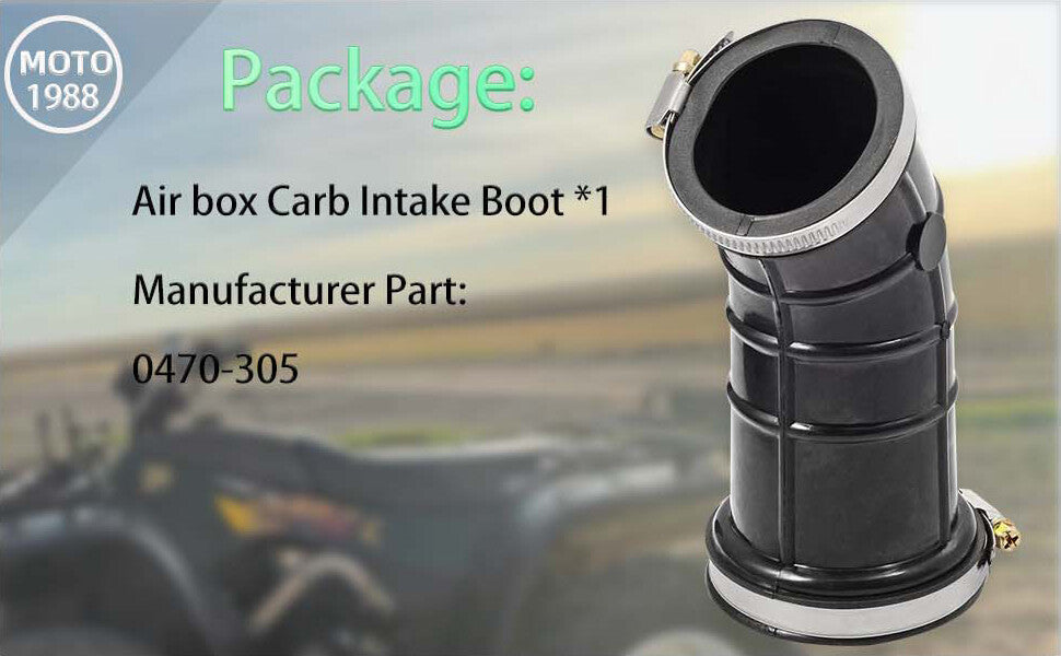 Carb Intake Boot for Arctic Cat 400 500 (1998–2000)