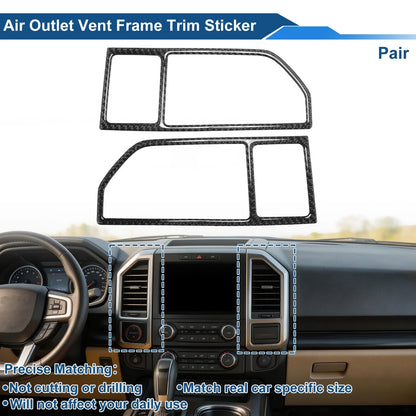 Air Condition Outlet Vent Trim Cover Frame for Ford F150 (2015–2021) 1 Pair