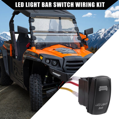 Set of 1 Power Bus Bar Plug Wire with Rocker Switch for Polaris RZR PRO XP (2020–2023)