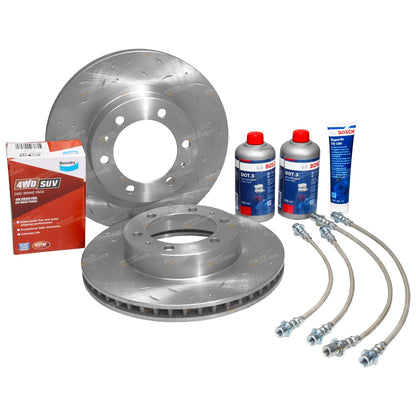 Front Brake Upgrade Kit for Hilux GUN125 GUN126 (2015–2019)