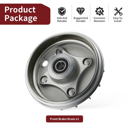 Front Brake Drum for Honda Rancher 350 2X4 TRX350TE (2000–2006)