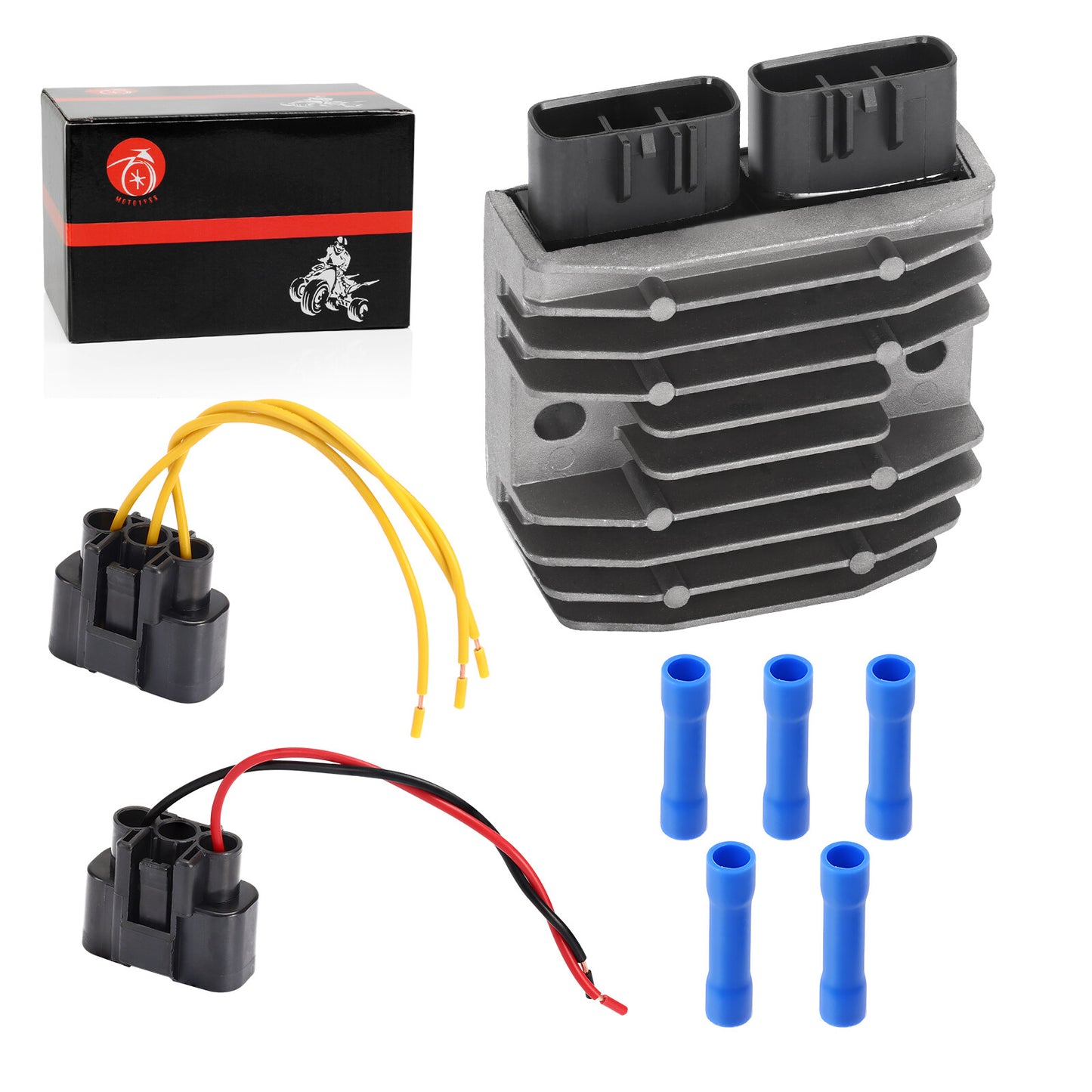 Voltage Regulator with Plug for Yamaha V Star 950 1300 (2009–2017)