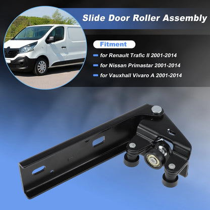 Sliding Door Roller Guide Left Middle for Renault Trafic II (2001–2014) 7700312012