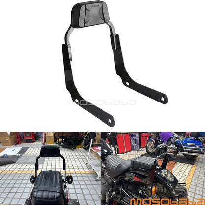 Sissy Bar Backrest for Harley Softail 2018-Up FLDE FLSL FXBB FXBBS FXST Black