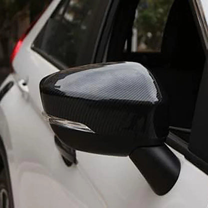 Carbon Fiber Style Wing Mirror Covers for Mitsubishi Eclipse Cross (2018-2023)
